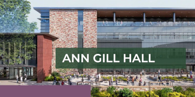 3d rendered image of Ann Gill Hall