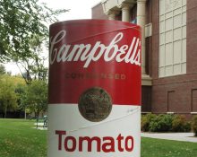 Warhol Soup Can - CSU student - University Center for the Arts (UCA)