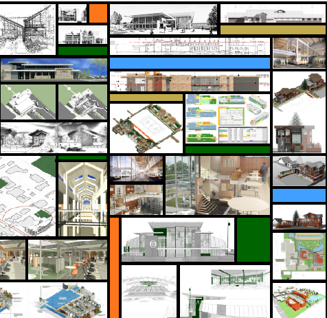 Capital design and contract management project collage